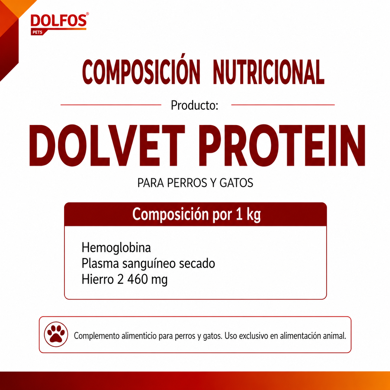 Plasma sanguíneo y hemoglobina para perros