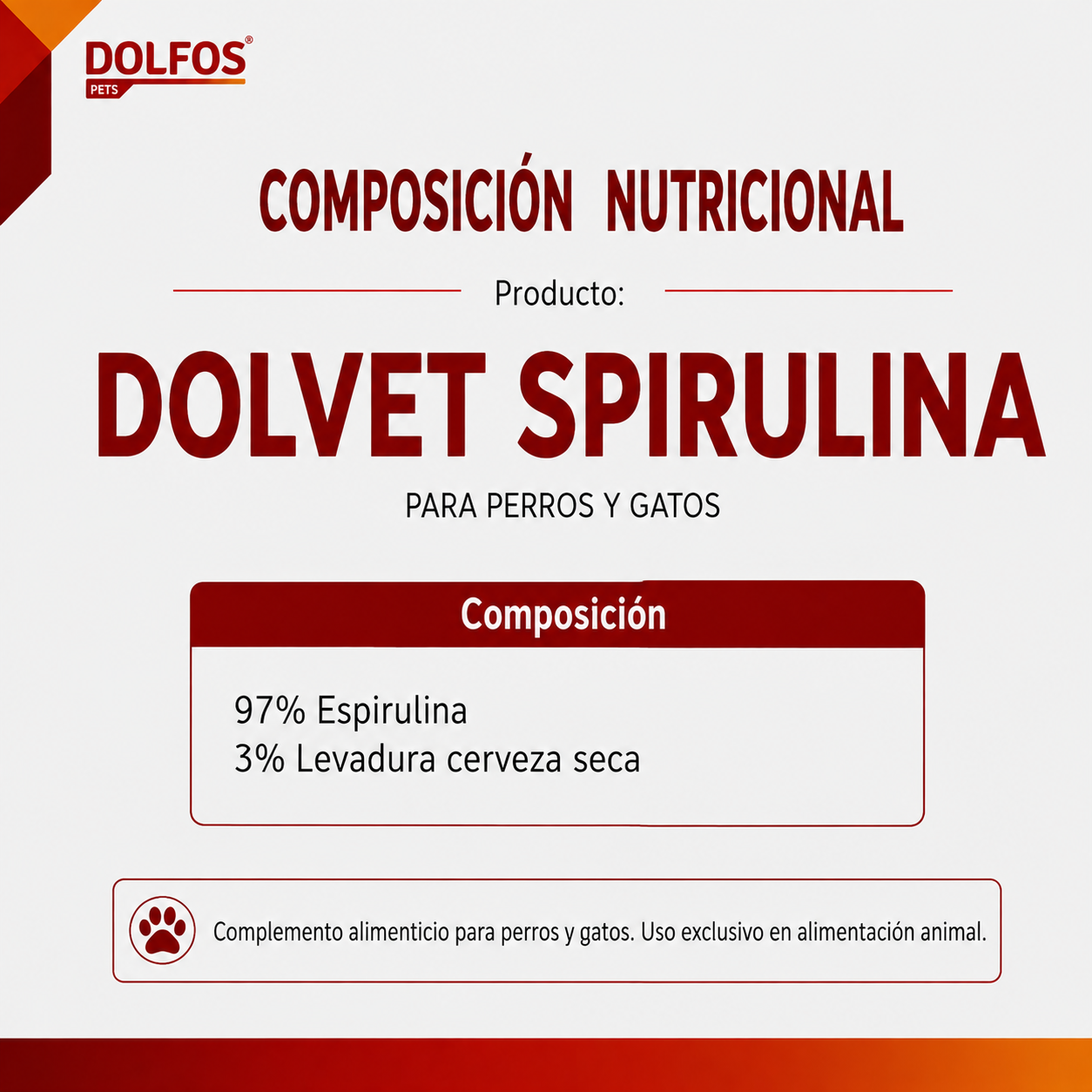 Dolfos suplementos BARF