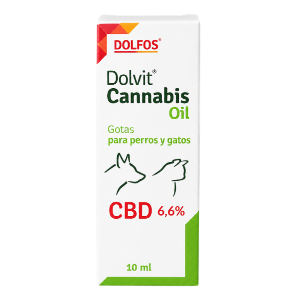 Dolfos Dolvit® Cannabis para perros y gatos | Suplemento con CBD - Imagen 3