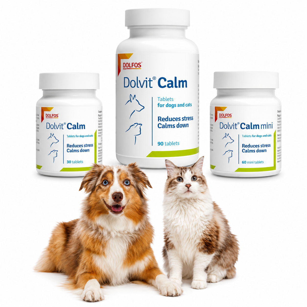 Dolfos Dolvit® Calm para perros y gatos | Suplemento para reducir el estrés - Imagen 6