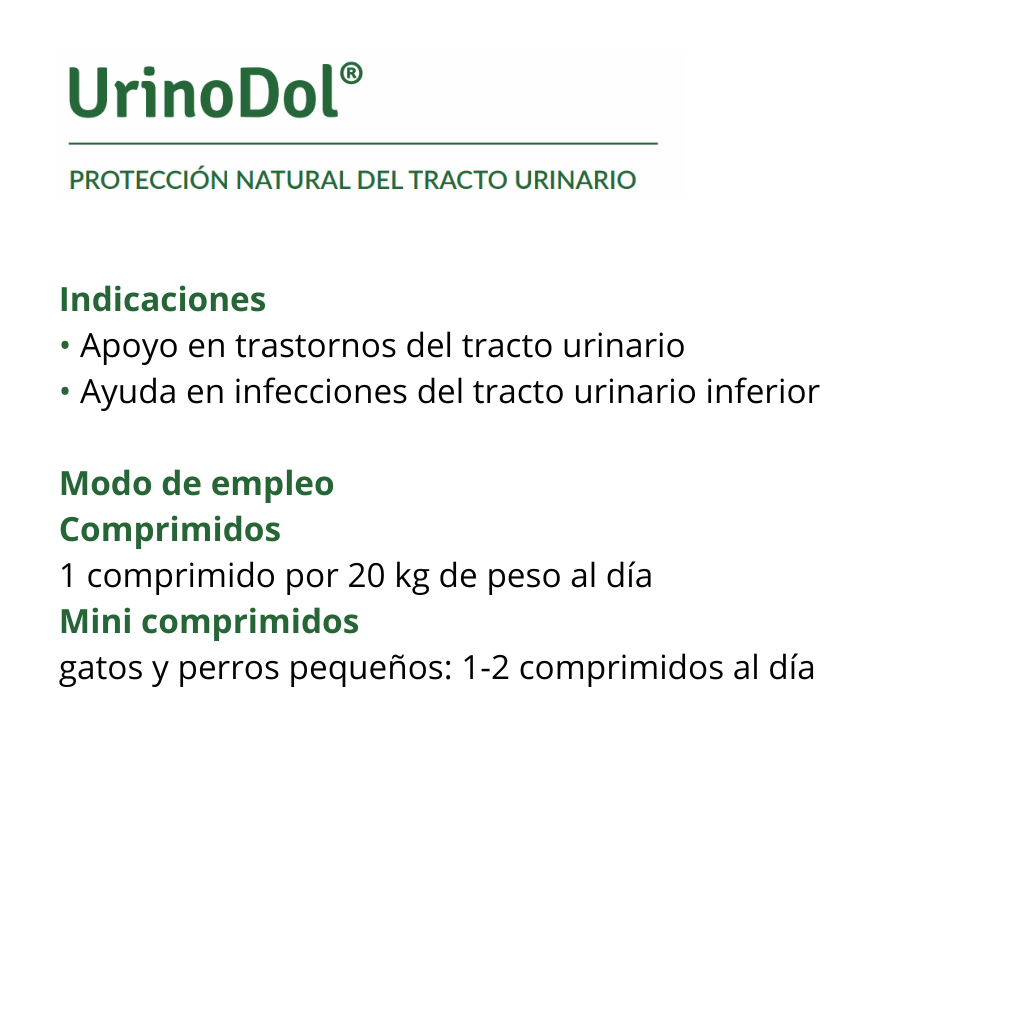 Dolfos UrinoDol. Cuidado del Tracto Urinario para Perros y Gatos - Imagen 3