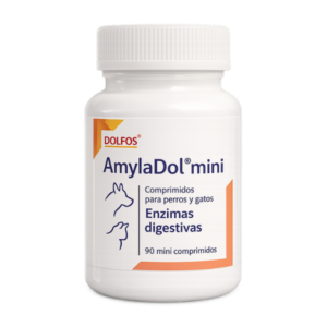 Dolfos AmylaDol Mini. Enzimas Digestivas para Perros y Gatos