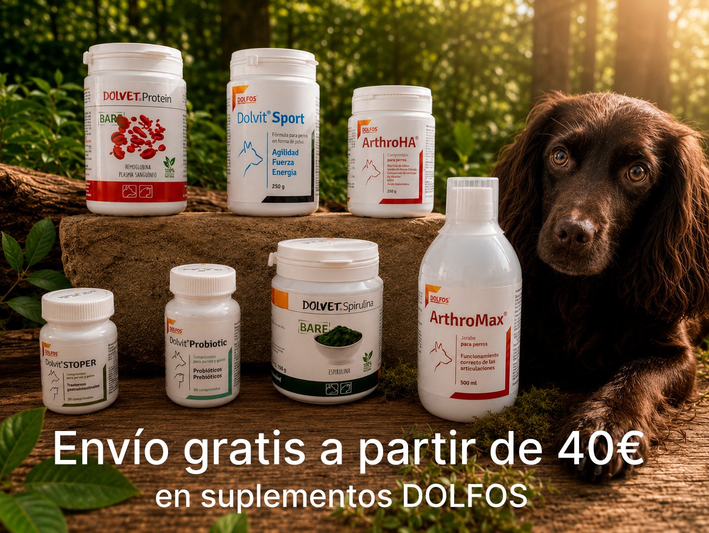 Suplementos DOLFOS Pet Perros