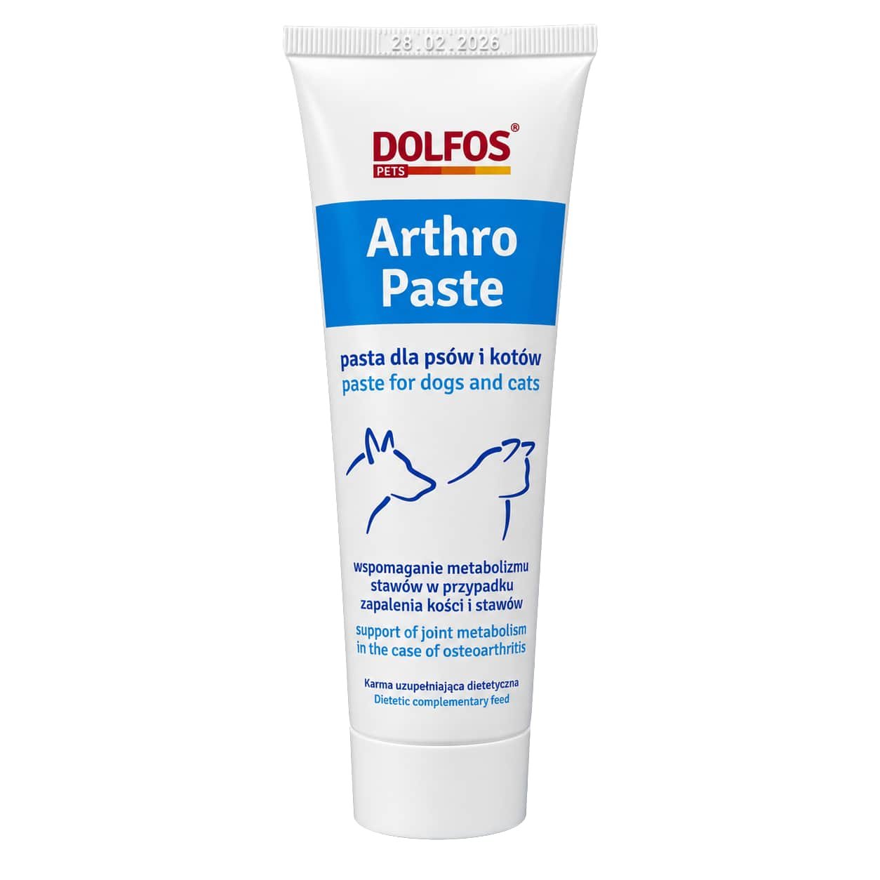 Dolfos Arthro Paste en pasta para el cuidado articular de perros y gatos Título de imagen: