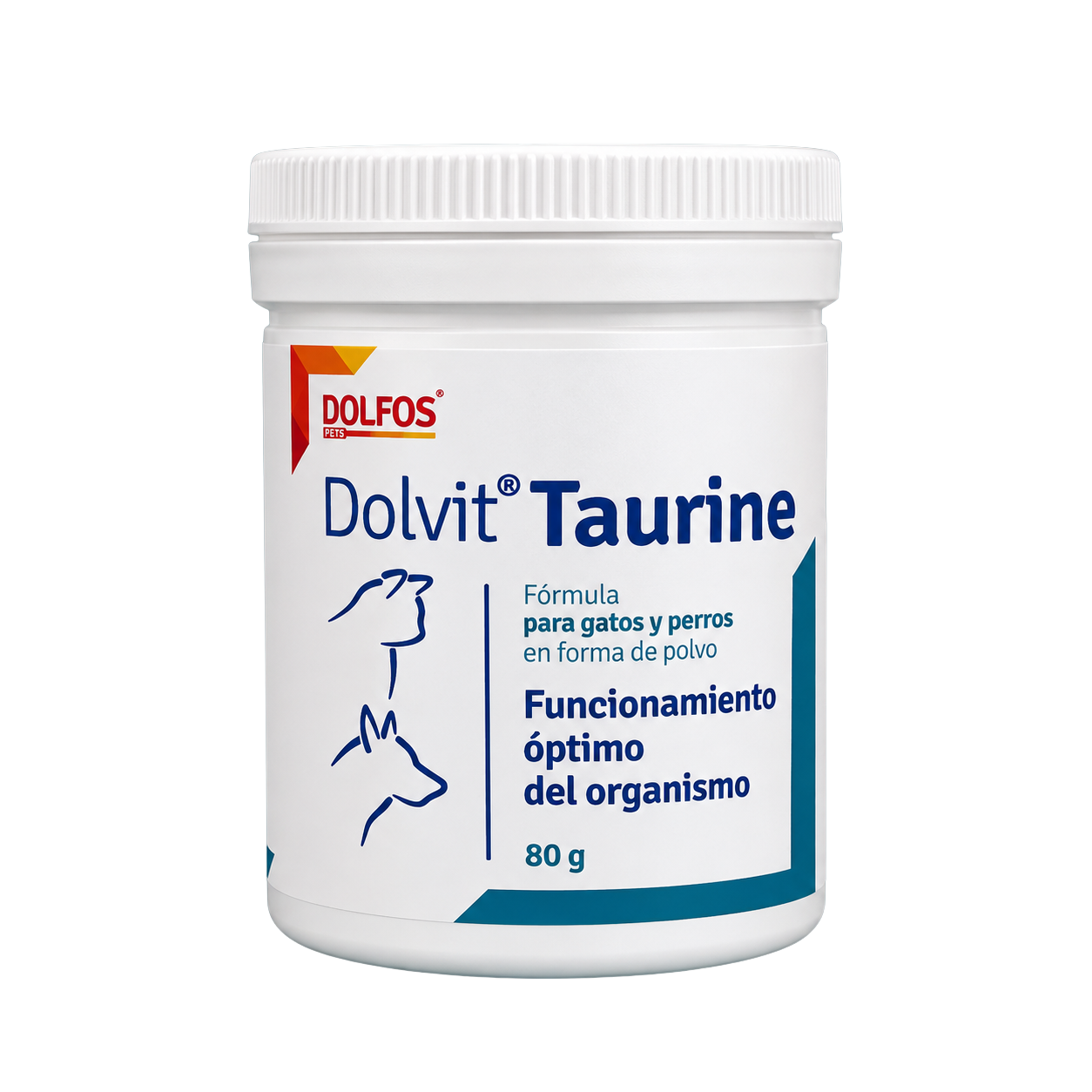 Dolvit Taurine Dolfos suplemento de taurina para perros y gatos